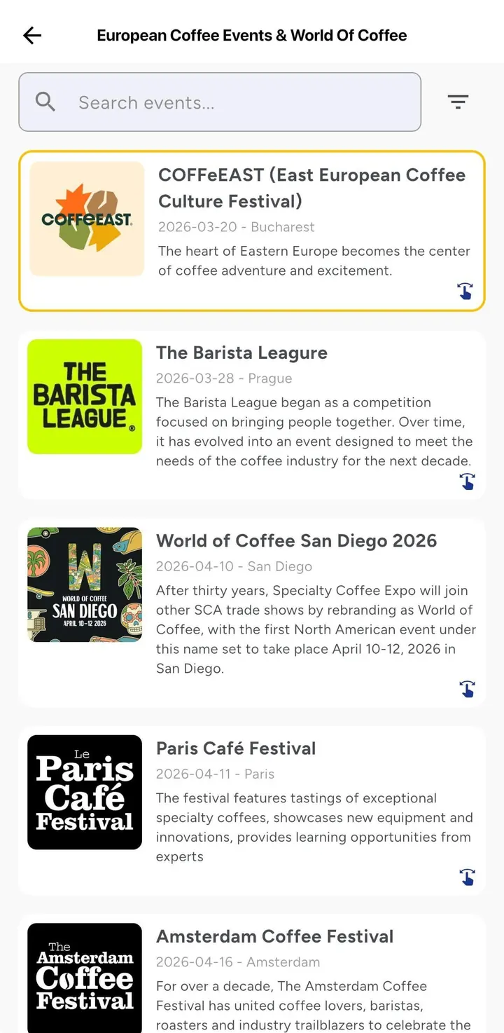 See local events in the Brewtifi app